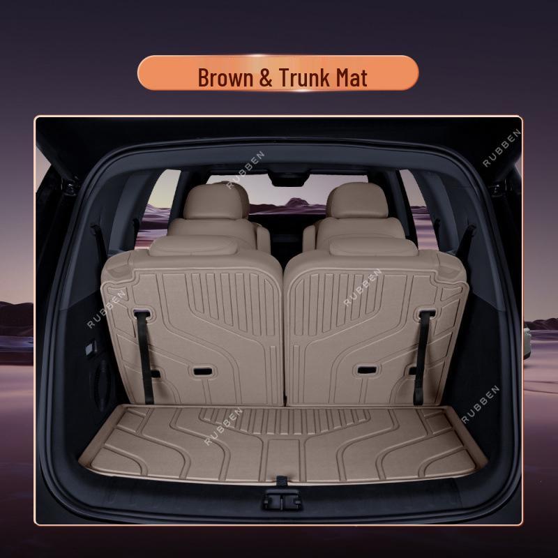 Ideal I8 TPE Waterproof Floor Mats: Full Surround Carpet Decoration for 25 Models