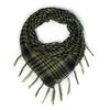 Mesh Yarn Desert Scarf with Tassels Soft Breathable Lightweight Outdoor Neck Piece Unisex Fashion Accessory