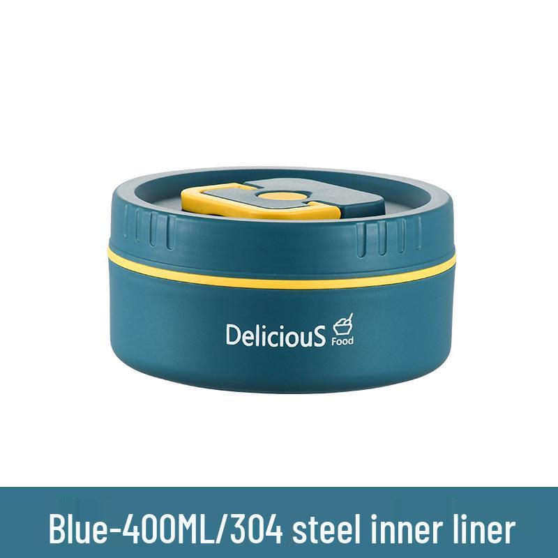 

Изолированный круглый ланч-бокс из нержавеющей стали 304 - Портативный и разборный ланч-бокс Detachable Liner