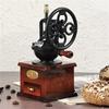Hand Crank Coffee Grinders Shape Mechanism Musical Box Wind Up Music Box Birthday Gift Table Ornament Home Decorations