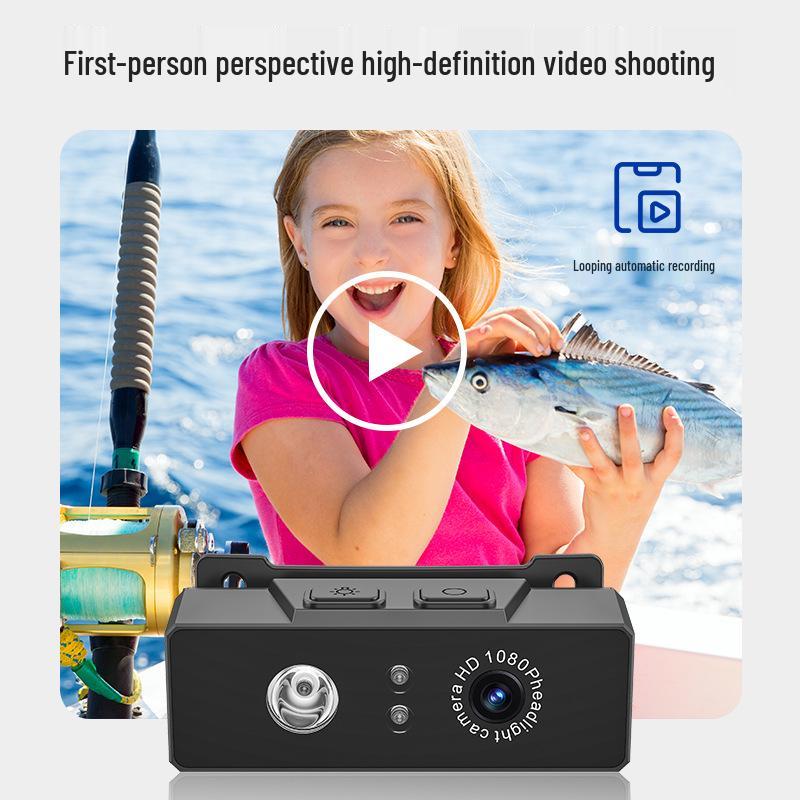 HD 1080P Multifunctional Head-mounted Sports Camera for Outdoor Activities