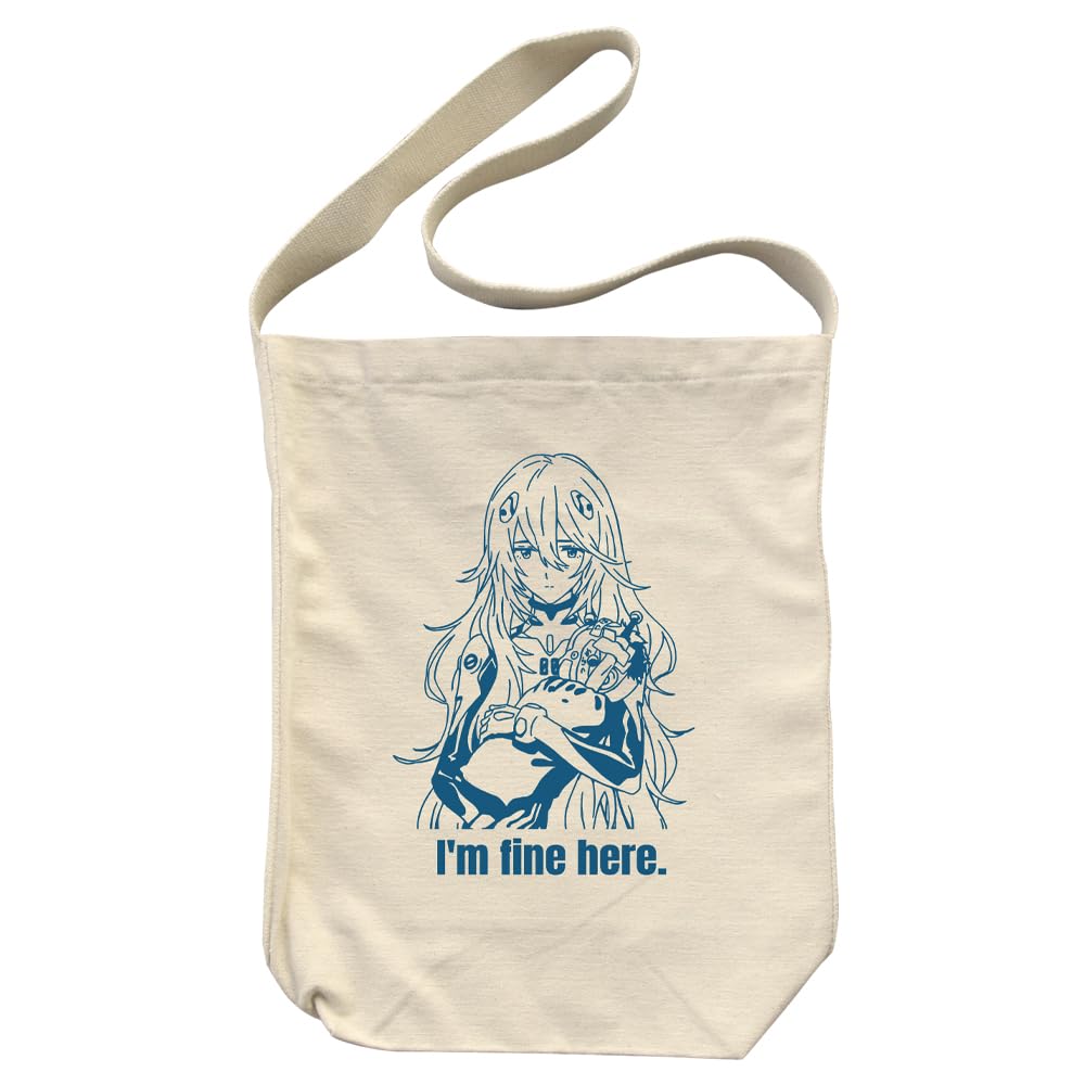 

COSPA EVANGELION Rei Ayanami Shoulder Tote Bag Long Hair NATURAL [Official] Ver.