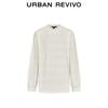 UR2026 Men's Casual Textured Crew Neck Long Sleeve T-Shirt