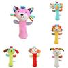 Skkbaby Baby Handbell Toy Plush Animal Rattle Stick Bed Bell Infant Toddler Children