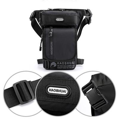 Motorcycle Rider Drop Leg Bag Waist Pack for Men Travel Waterproof Nylon Messenger Bum Belt Fanny Pack Thigh Bag