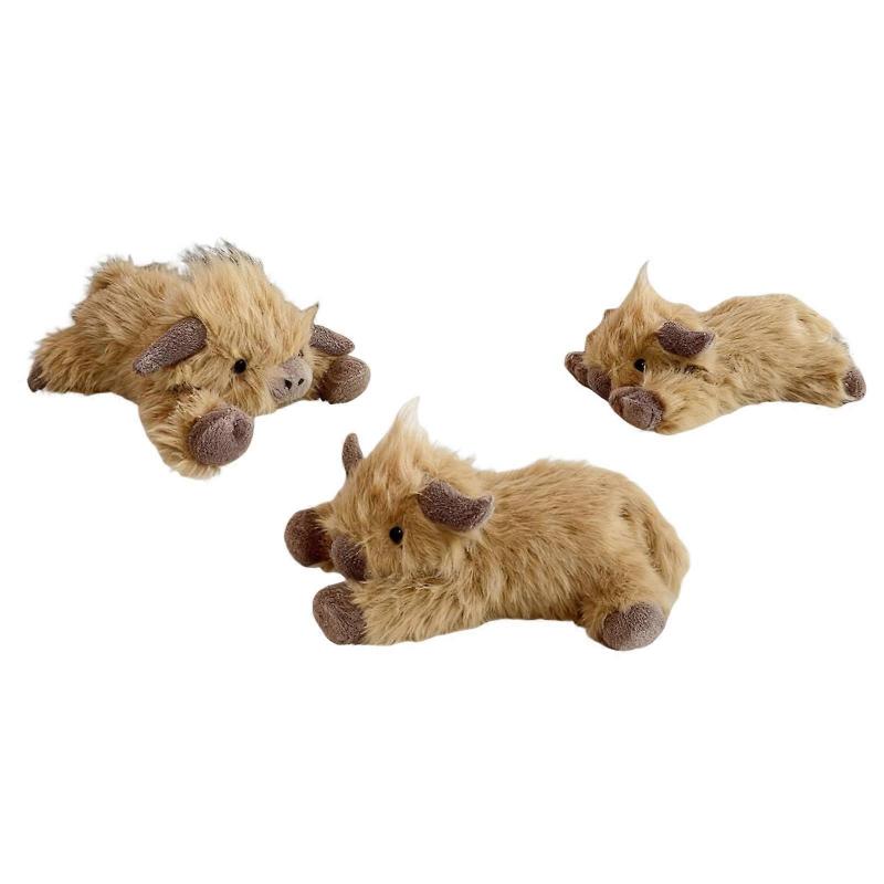 Pluszowa zabawka krowa Highland 35cm/45cm/55cm Długowłosa szkocka krowa Wypchane zwierzę Miękka
