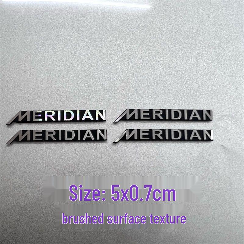 Dekorative Metallaufkleber für Auto-Audio-Lautsprecher von Bose, Harman Kardon, JBL.