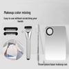 3-Piece Foundation Set: Flat Foundation Brush, Spatula, and Color Mixing Palette Ring
