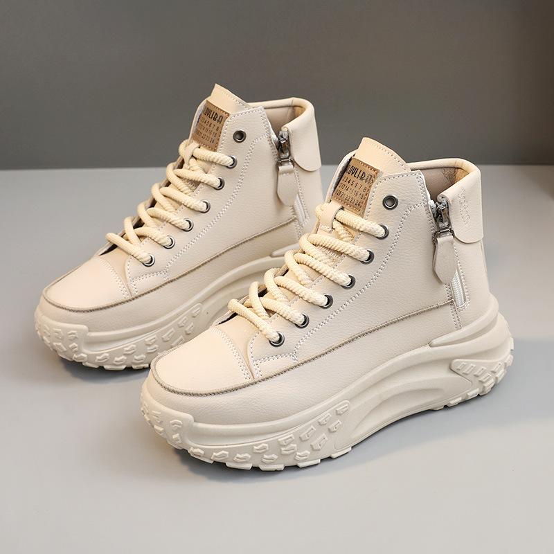 Women Luxury Fashion High Top Platform Sneakers Boots Casual Outdoor Running Shoes Tenis