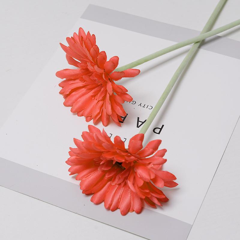 Bolus Jamesonii Gerbera Faux Flower Artificial Plant Ornament For Decor Home