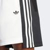 Adidas Originals SS25 Brand Logo Fashion Versatile Striped Sports Shorts Unisex Shorts White Black KA3835