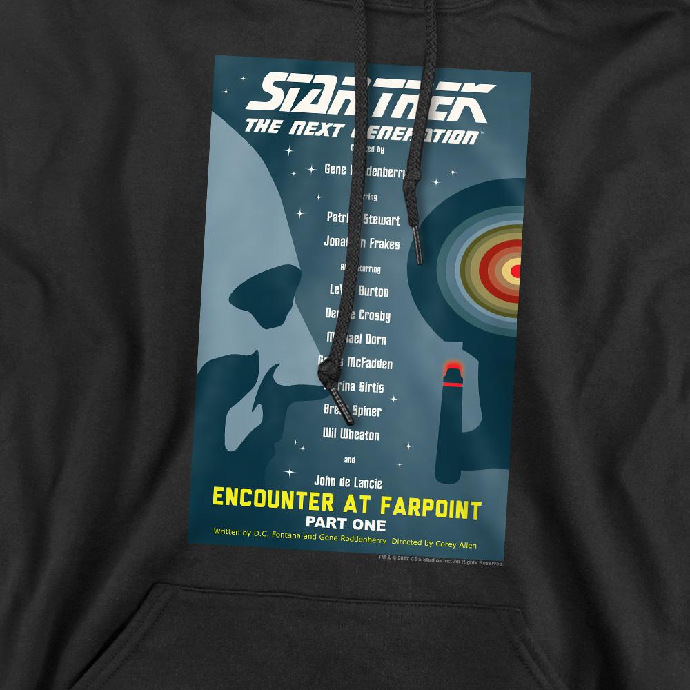Star Trek Mens The Next Generation Season 1 Episode 1 Hoodie