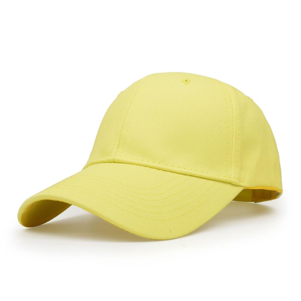 Plain Solid Color Baseball Cap - Spring/summer Korean Style Versatile Couple's Curved Brim Duckbill Cap Sun Hat for Men and Women