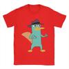 Unisex Agent Perry the Platypus T Shirts  Cotton Clothes Funny Short Sleeve Round Collar Tee Shirt 4XL 5XL TShirt