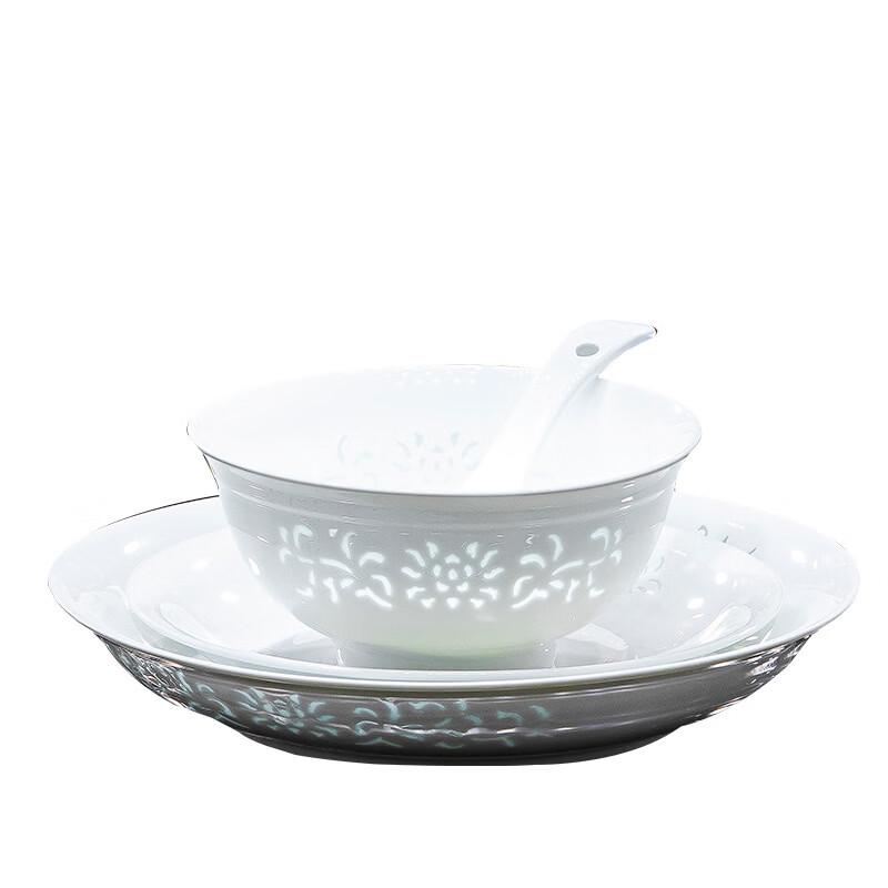 Jingdezhen White Porcelain Underglaze Dinnerware