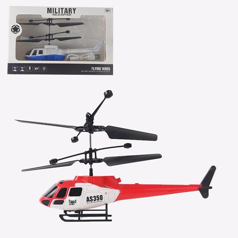Gesture-Controlled Helicopter Toy for Kids - Novelty Sensing Airplane