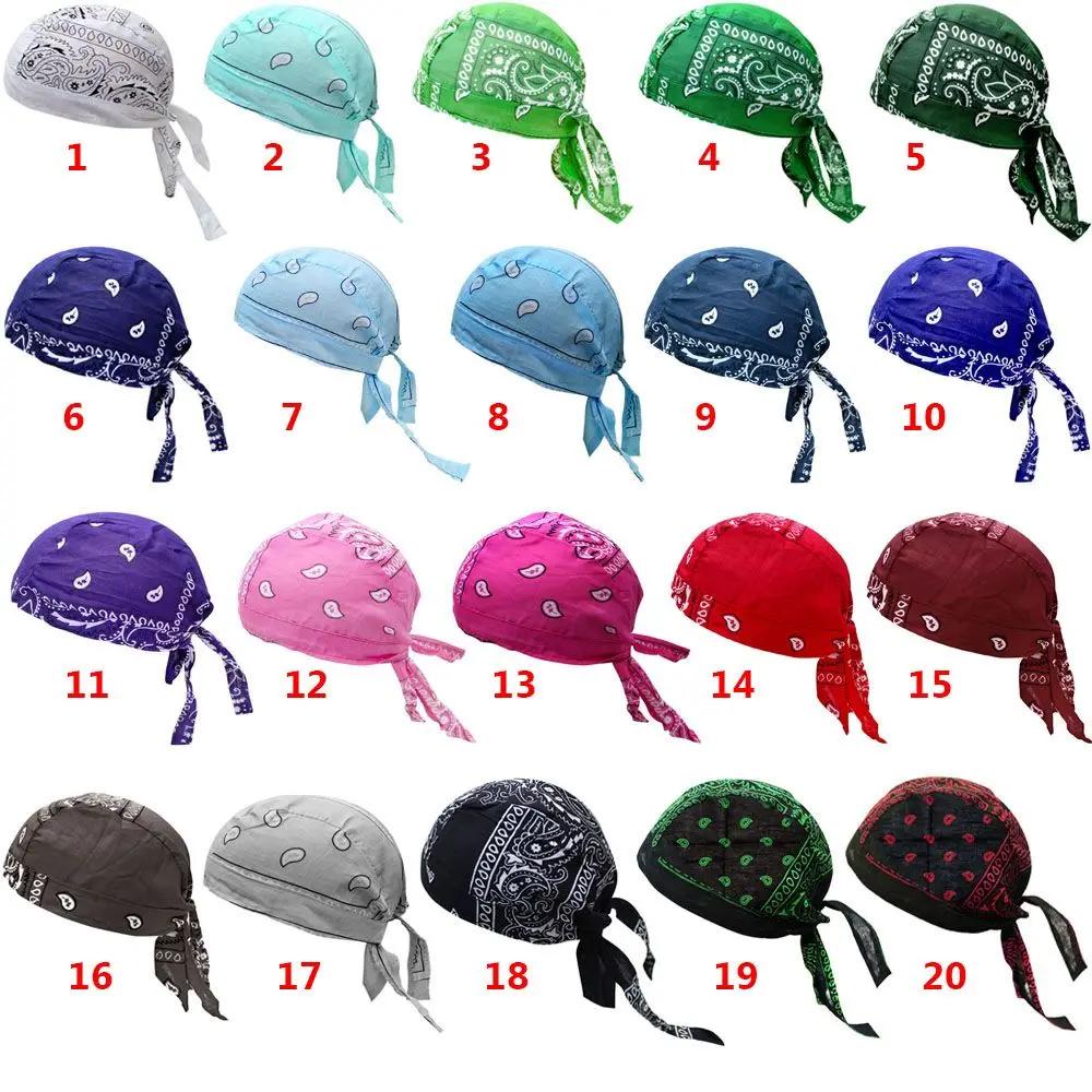 Cooling Sport Supplies Quick Dry Cap Pirate Cap Riding Hat Cycling Caps Cycling Bandana Helmet Liner Bicycle Headscarf