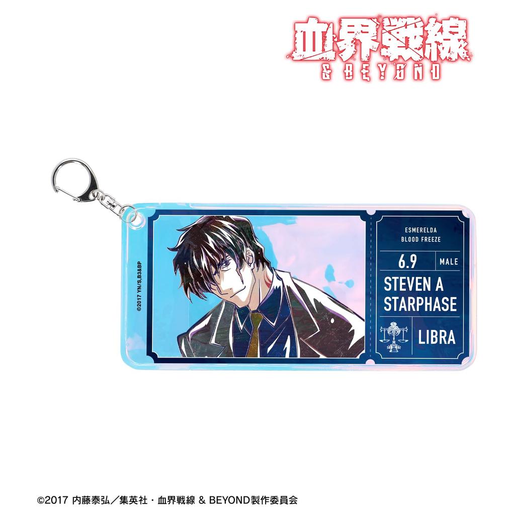 TV Anime Blockade Battlefront Steven Starphase Ani Art 4th Edition Aurora Ticket Holder "Blood & BEYOND" A.