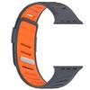 Dvoubarevný sportovní řemínek pro Apple Watch Ultra 3/2/1 49mm 41 42 45 44 46mm prodyšný silikonový pásek pro Iwatch řadu 11 10 9 8 7 SE