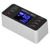 40W USB Phone Charger with 8 Ports Portable QC3.0 USB C Type C Fast Charger for Traveling