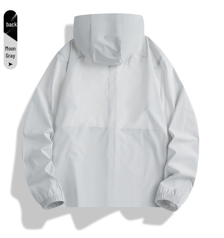 Unisex Windproof Waterproof Quick-Dry Sun Protection Jacket for Outdoor Sports and Fishing
