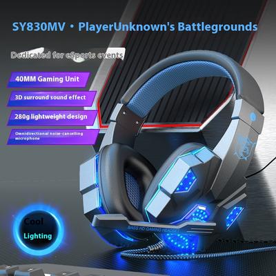 Headset for Wired Laptop, Gaming E-sports Headset