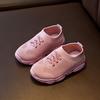 2026Spring Season Children's Knitted Shoes with Injection-molded Soft Soles for Boys and Girls, Breathable Mesh, Non-slip and Wear-resistant