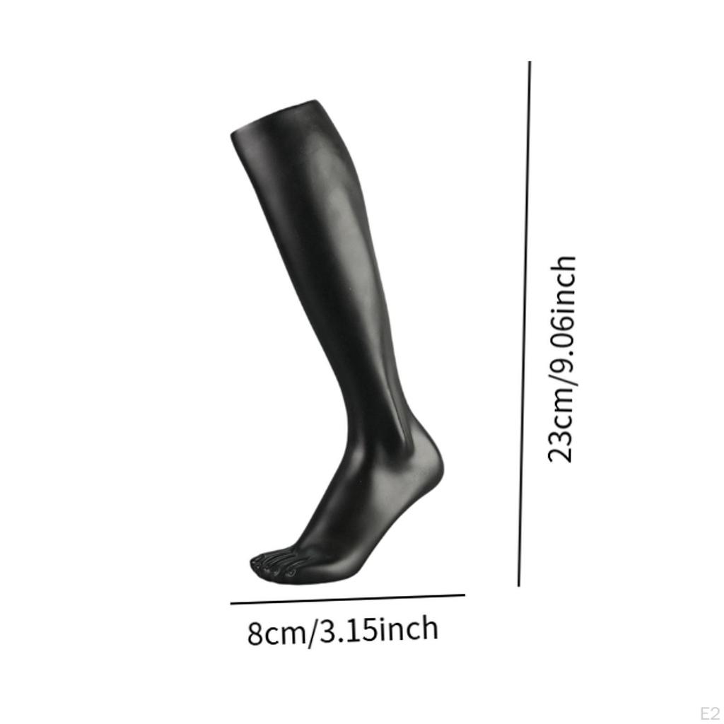 Mannequin Ayak Çorap Modeli Fotoğrafçılık Ayakkabı Sergileme Bacak Erkekler Çorap İçin Formlar