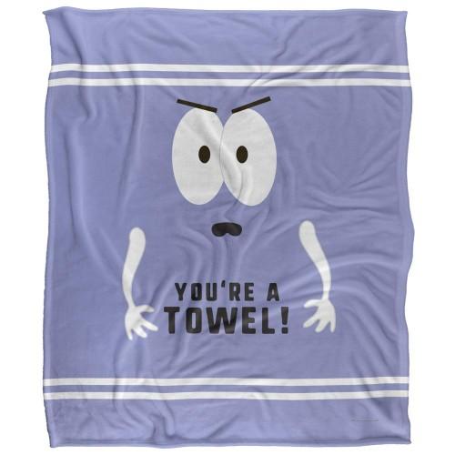 South Park You're A Towel Silky Towelie Supersoft Blanket