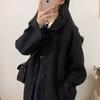 Women's Mid-Length Maoni Coat: 2025 Winter Korean Style, Thickened Slimming Over-the-Knee Woolen Coat