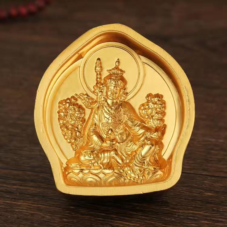 Miniature 3D Buddhist Figures Making Molds, Yellow Tantric Casting Tools, Variety Shapes, DIY Mold Crafts, Buddhism Supplies