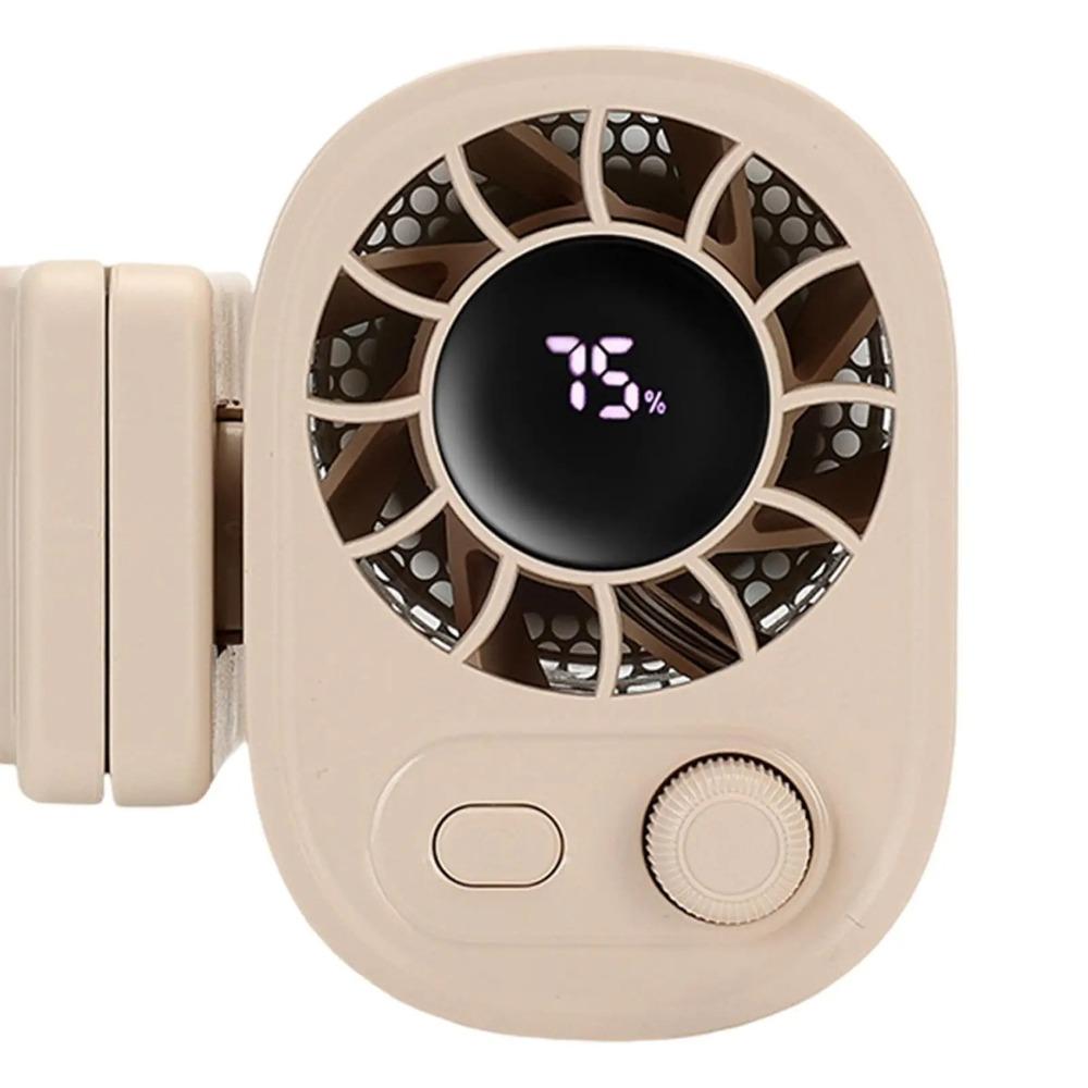 Lightweight Desk Fan Belt Fan USB Rechargeable Versatile Shirt Fan  Outdoor Bedroom  Farm