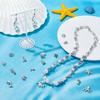 3 Bags Ocean Tibetan Style Alloy Beads, Sea Animals, Antique Silver, 10~16.5x8~11.5x3~4mm, Hole: 1~1.5mm, 30pcs/bag
