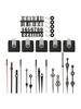 56*56*16mm Wanduhrwerk Zeiger Uhrwerk Präzise Zeitanzeige Uhrwerk Set Uhr Reparaturset Für Uhrenreparatur