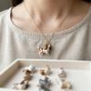 Creative Puppy Necklace Pendant Fashion Beagle Pendant Dog Pendant  Necklace Accessories