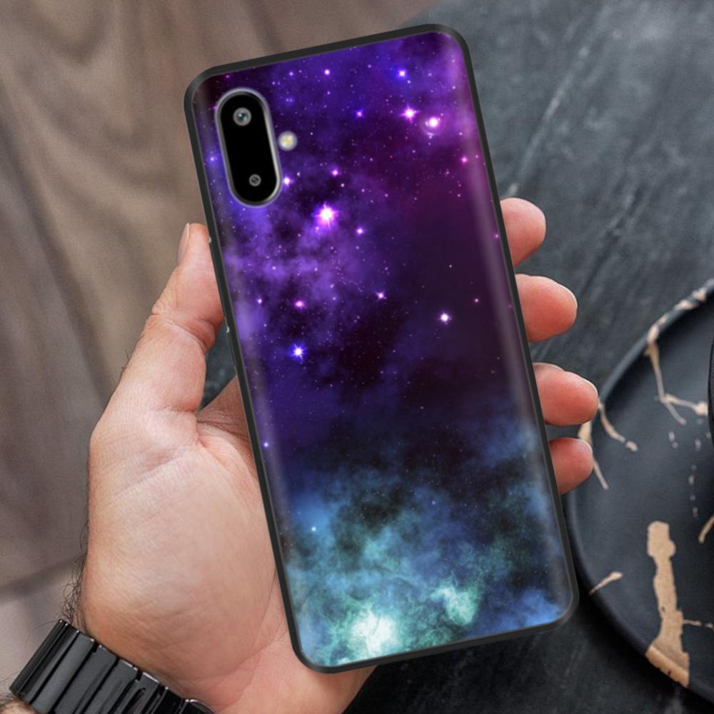 Case For Samsung Galaxy M06 Case 6.74" Cute Flower Cover Soft Silicon Matte Protective Fundas For Samsung F06 Bags Cartoon Shell