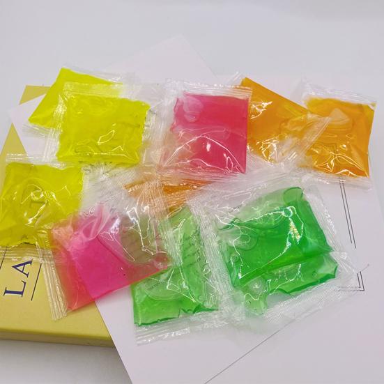 4Pcs Cartoon Egg Yolk Stress Ball Anxiety Relief Vomitive Yolk Squeeze Ball Sensory Toy Kids Teens Adults Portable Soft TPR Ball Pinch Fidget Toy