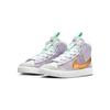 New Nike Blazer D Cushioning Wear-Resistant Mid-Top Skateboard Shoes Purple Children Aged 3-7 Years Old DQ6085-500