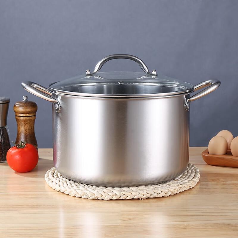 Large Capacity Stainless Steel Soup Pot