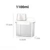 Large-sized Pet Sealed Thickened Storage Jar Storage Jar Portioning Bottle, Large-capacity Measuring Cup