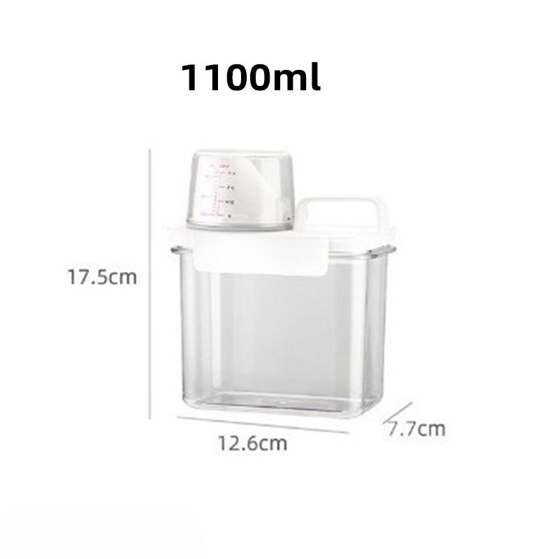 Large-sized Pet Sealed Thickened Storage Jar Storage Jar Portioning Bottle, Large-capacity Measuring Cup