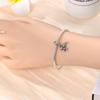 Genuine Copper Charm Luxurious Purple Flowers Bead Fits Bracelets DoItYourself Women Crafting Delicate Gifts Beautiful Exquisite