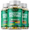 Complex Digestive Enzyme Capsules, Natural Papaya, Bromelain, 400mg, Daily Maintenance Supplement