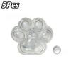 1/5Pcs Cat Paw Hollow Ball Skin Diy Stress Relief Toy Slow Rebound Fidget Sensory Ball Toy Decompression Irregular Ball Cover