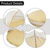 Hand-Woven Tray Food Serving Tent Basket Simple Atmosphere Fruit Vegetable Bread Storage Basket Outdoor Picnic Mesh Net Cover