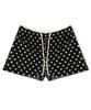 CHICKS Dot Half Pants Black