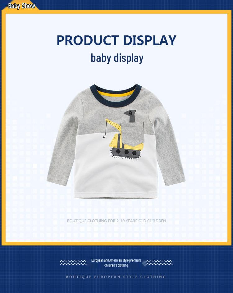27kids Children's Spring Long-Sleeve T-Shirt for Boys - New Collection