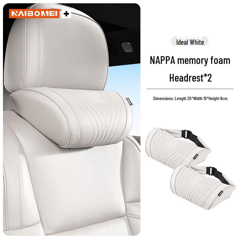 Zeekr 001/X/009 Car Headrest & Neck Pillow with Lumbar Support for Front and Rear Seats