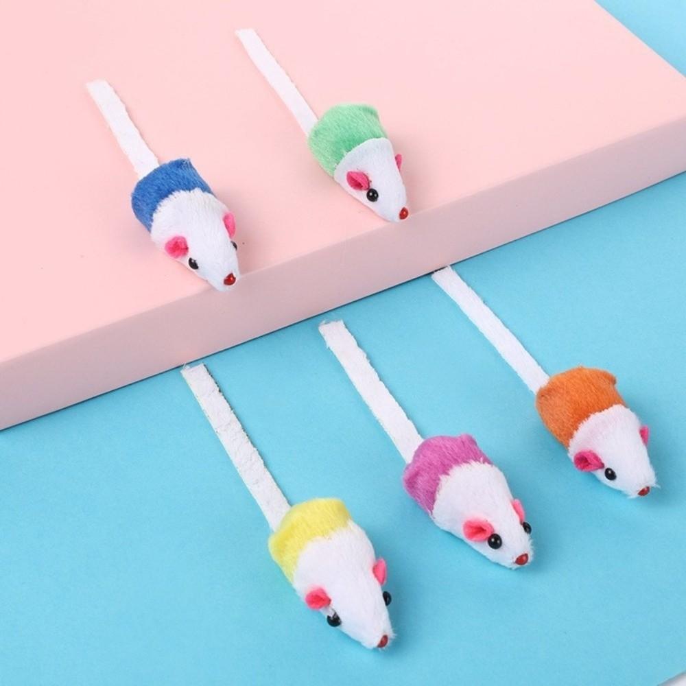 Mouse Shape Balls Interactive Cat Toys Foldable Cat Tunnel Toys Pet Cat Toys Set  Kitten Training