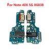 For Infinix Note 40X 5G X6838 USB Charging Board Dock Port Microphone Module Flex Cable